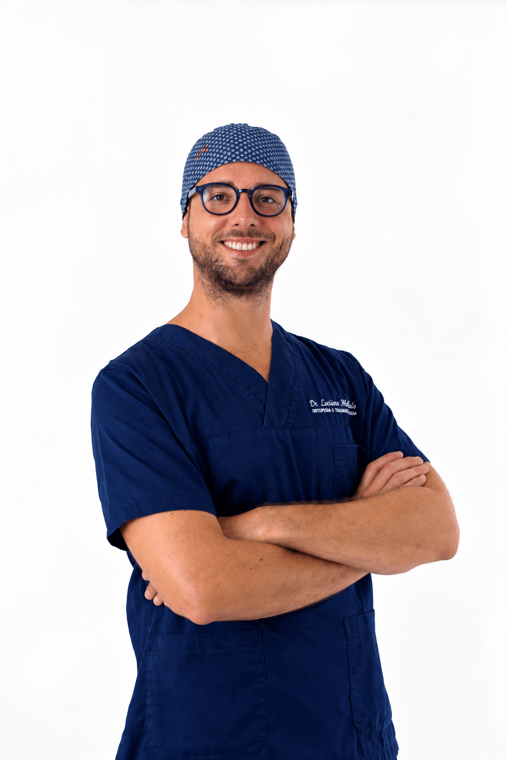 Dott. Luciano Mottola in divisa operatoria